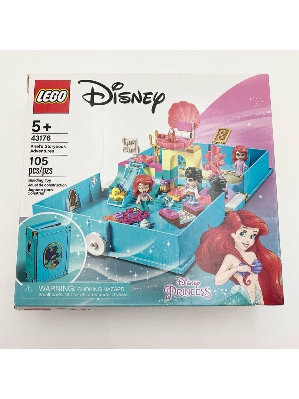 Disney Lego Ariel’s Storybook Adventures 43176 Age 5+